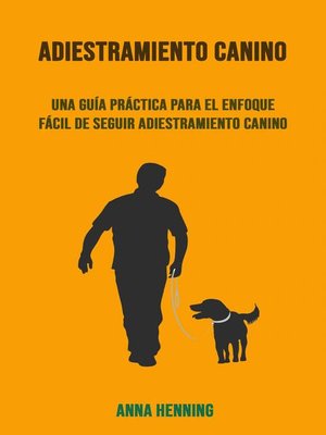 cover image of Adiestramiento Canino